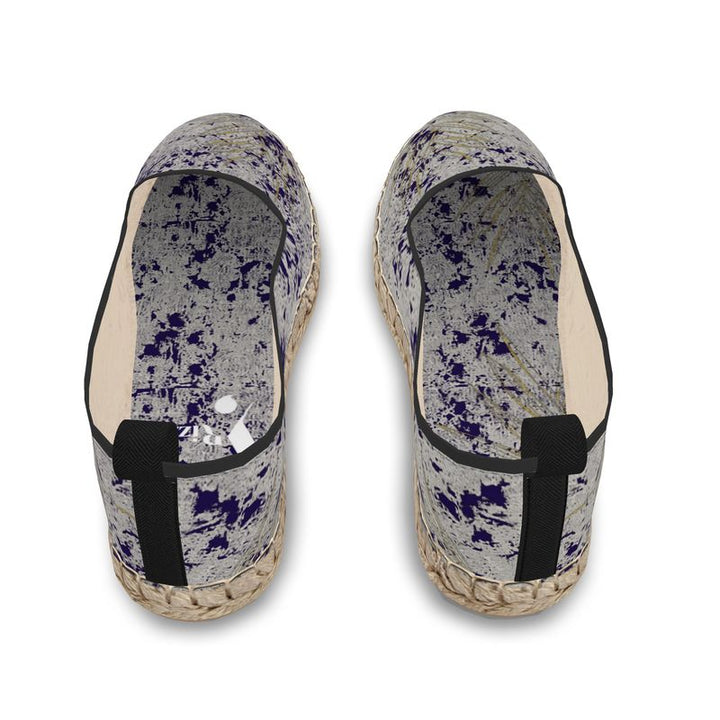 Baroque Print Loafer Espadrilles | Solenriz - Rizzlly