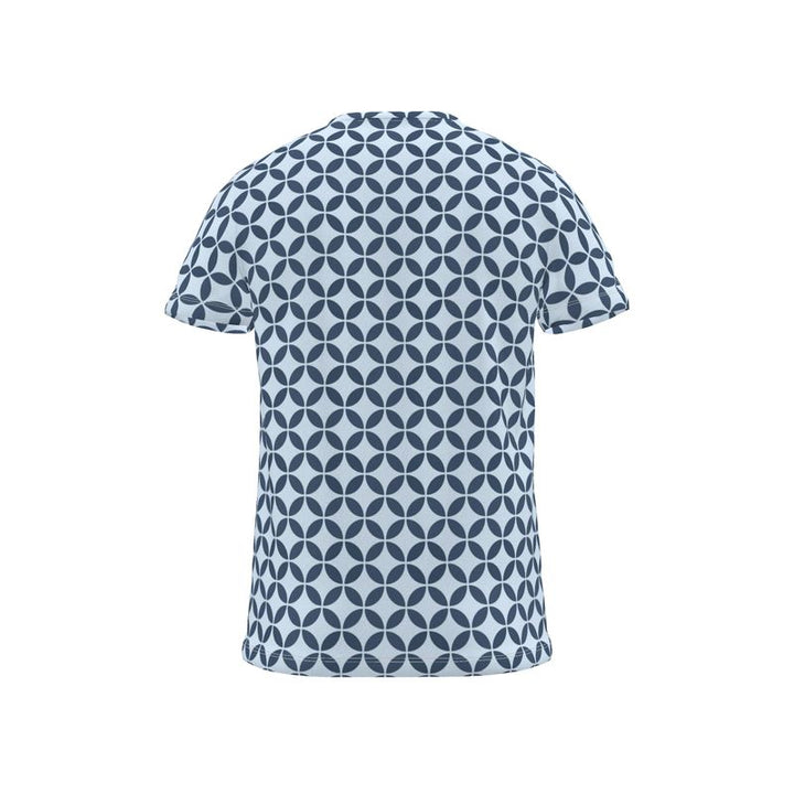 Rizzlly Aqua Crystal Weave T-Shirt | Solenriz - Rizzlly