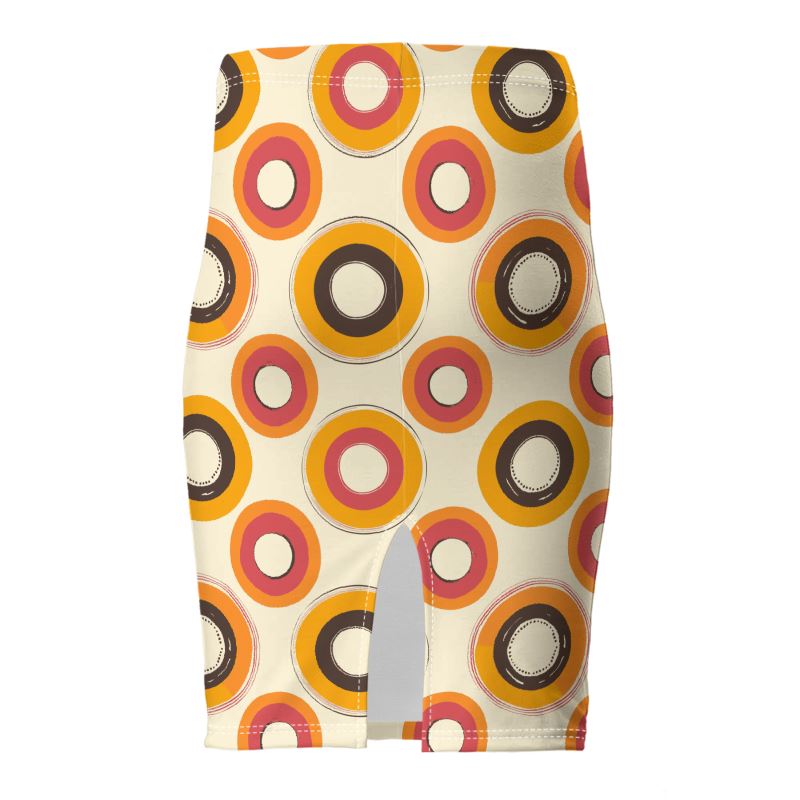 Cyclic Rings Pencil Skirt | Solenriz - Rizzlly