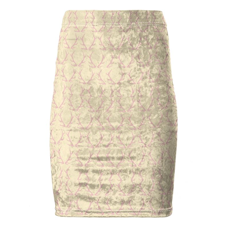 Timeless Beige Pencil Skirt | Solenriz - Rizzlly