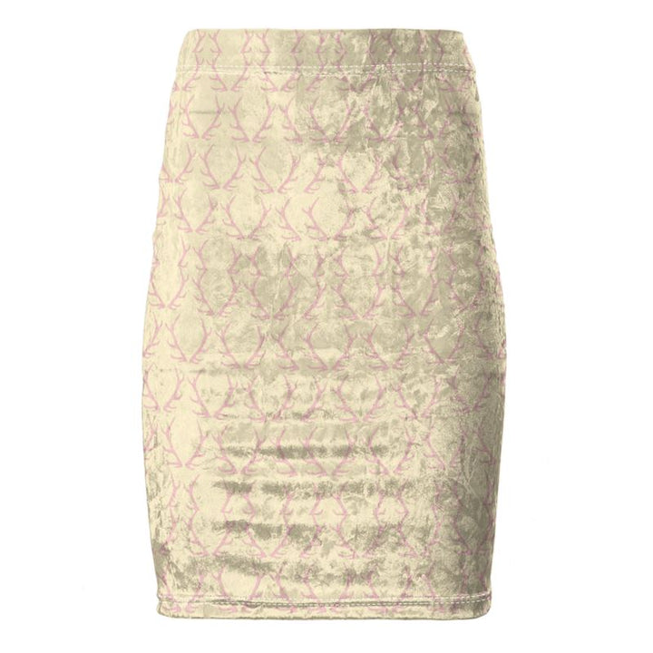 Timeless Beige Pencil Skirt | Solenriz - Rizzlly