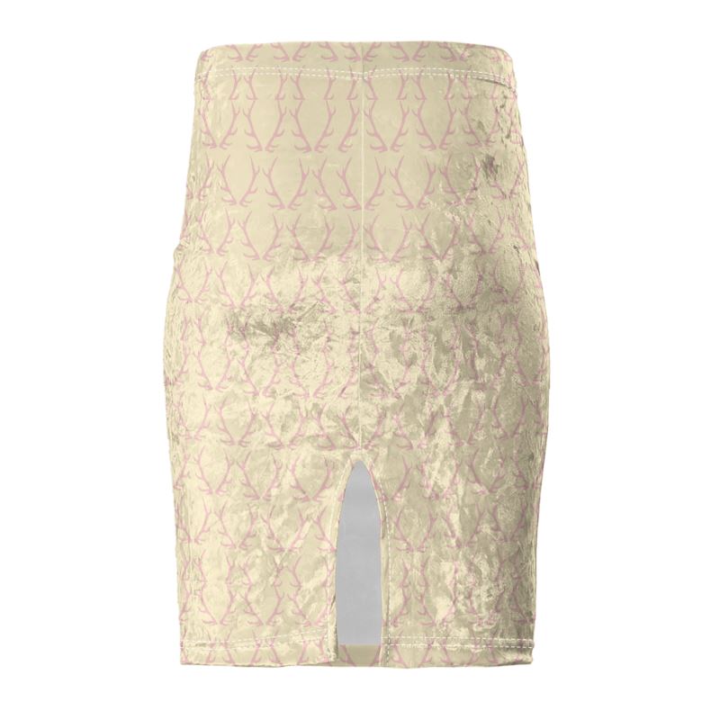 Timeless Beige Pencil Skirt | Solenriz - Rizzlly