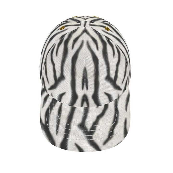 Zebra Print Baseball Cap | Solenriz - Rizzlly