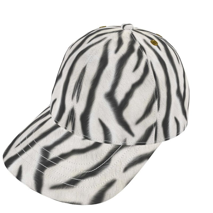 Zebra Print Baseball Cap | Solenriz - Rizzlly