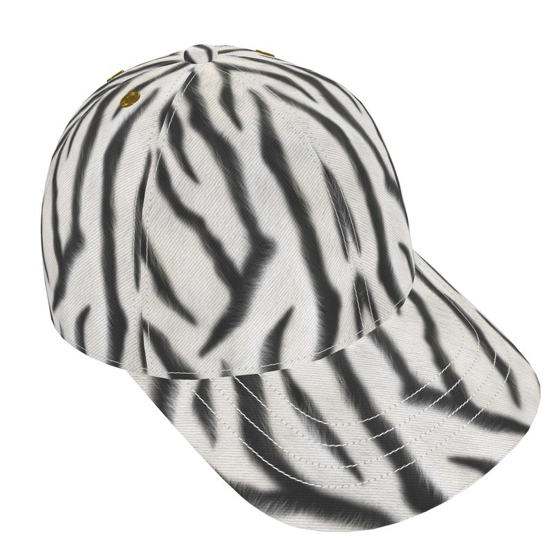 Zebra Print Baseball Cap | Solenriz - Rizzlly