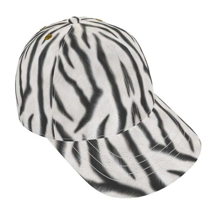 Zebra Print Baseball Cap | Solenriz - Rizzlly