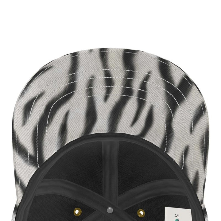 Zebra Print Baseball Cap | Solenriz - Rizzlly
