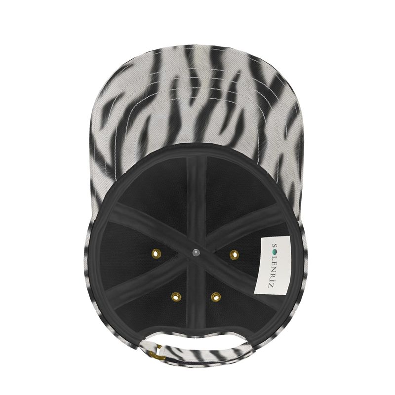 Zebra Print Baseball Cap | Solenriz - Rizzlly