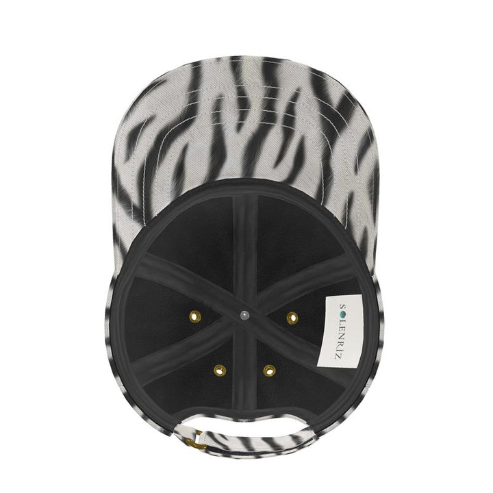 Zebra Print Baseball Cap | Solenriz - Rizzlly