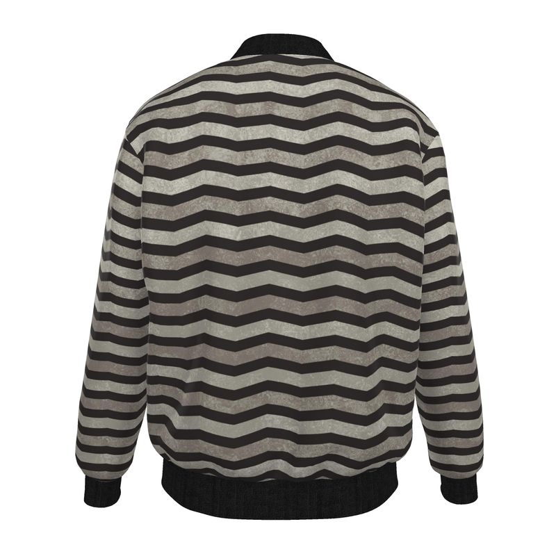 Chevron Men Bomber Jacket | Solenriz - Rizzlly