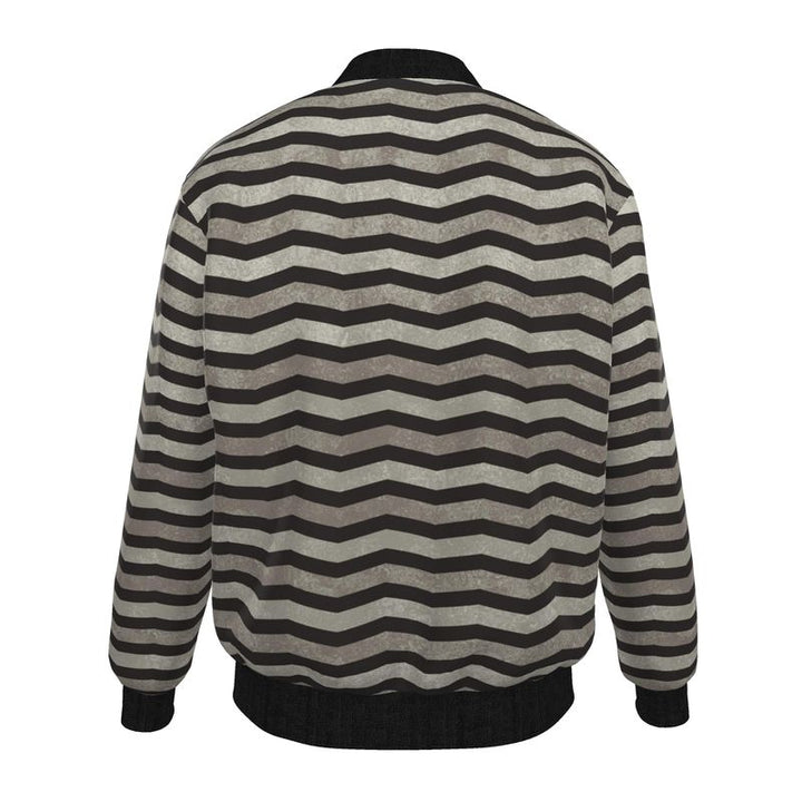 Chevron Men Bomber Jacket | Solenriz - Rizzlly