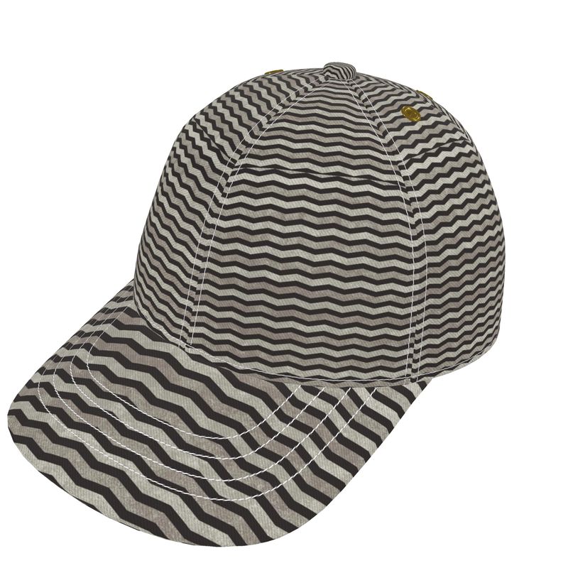 Chevron Print Baseball Cap | Solenriz - Rizzlly