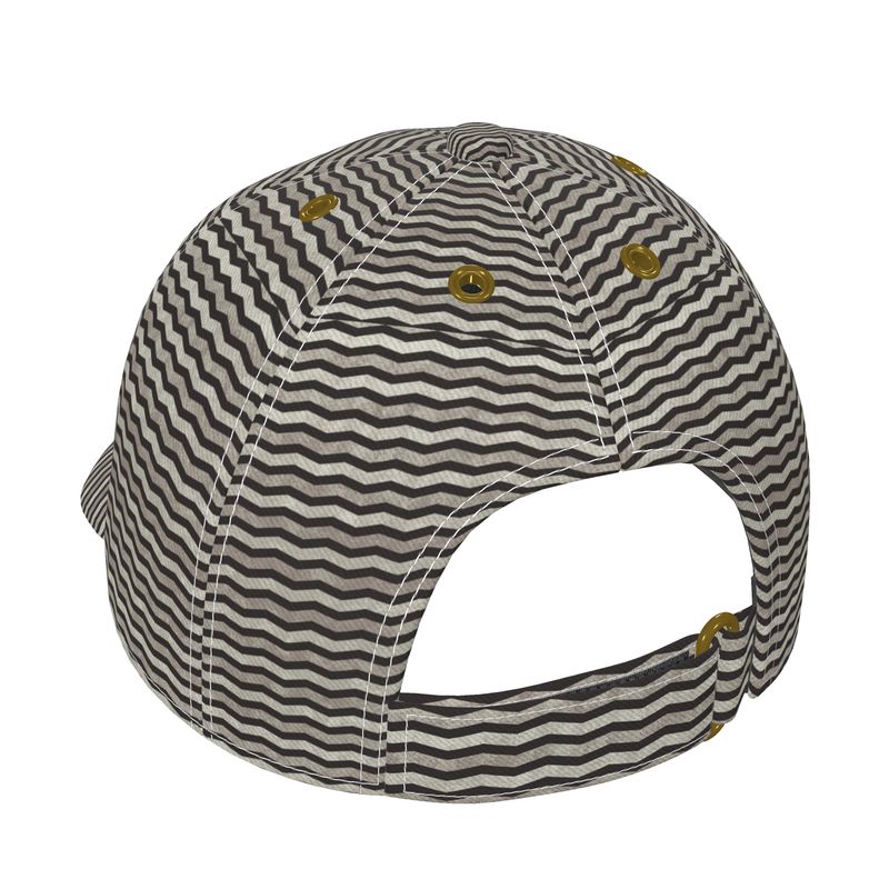 Chevron Print Baseball Cap | Solenriz - Rizzlly