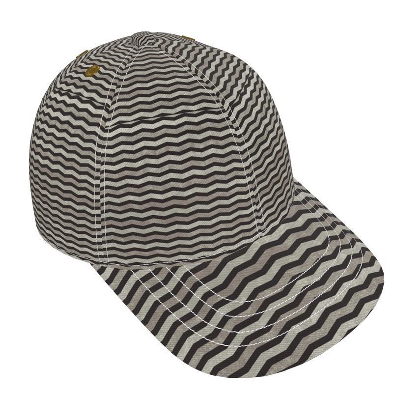 Chevron Print Baseball Cap | Solenriz - Rizzlly