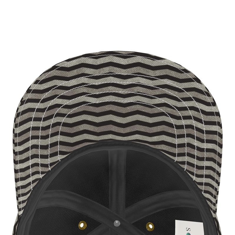Chevron Print Baseball Cap | Solenriz - Rizzlly