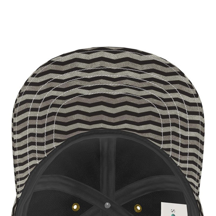 Chevron Print Baseball Cap | Solenriz - Rizzlly