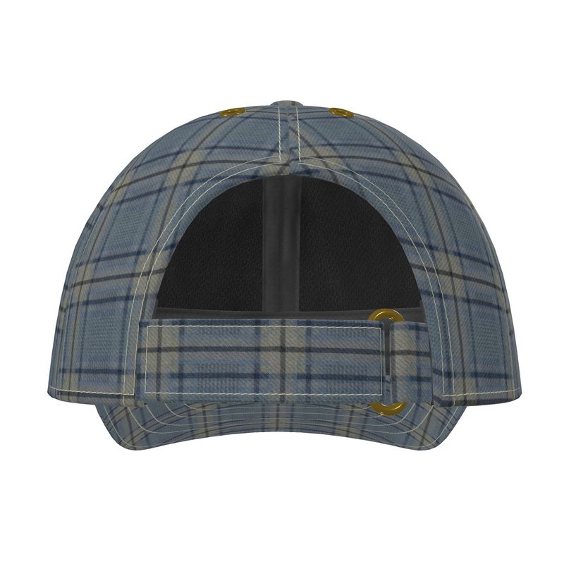 Tartan Check Baseball Cap | Solenriz - Rizzlly