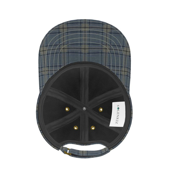 Tartan Check Baseball Cap | Solenriz - Rizzlly