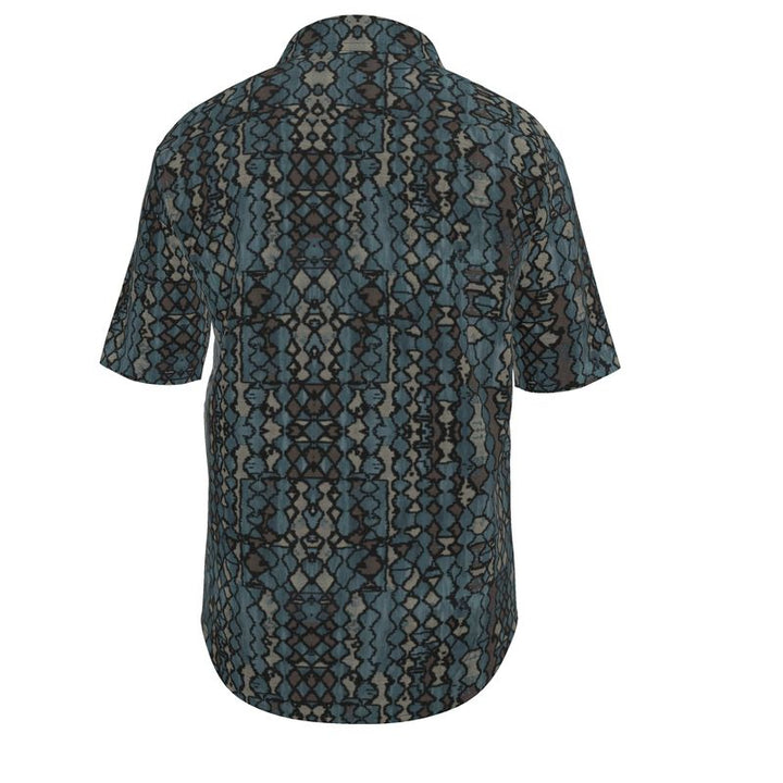 Rizzlly Mosaic Men's Short Sleeve Shirt