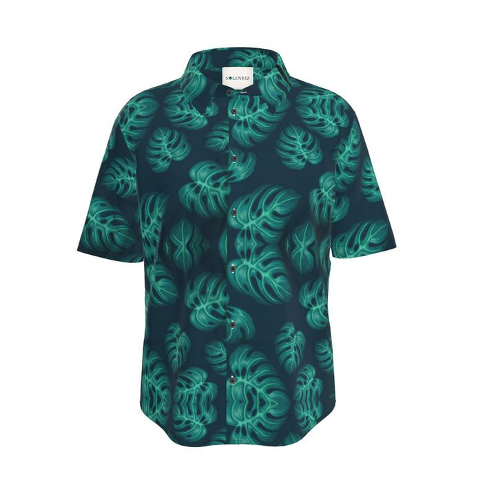 Tropical Glow Shirt – Jungle Blur Edition | Solenriz - Rizzlly