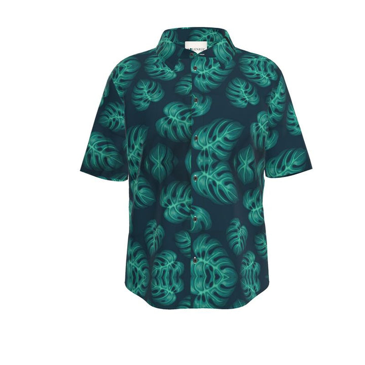 Tropical Glow Shirt – Jungle Blur Edition | Solenriz - Rizzlly