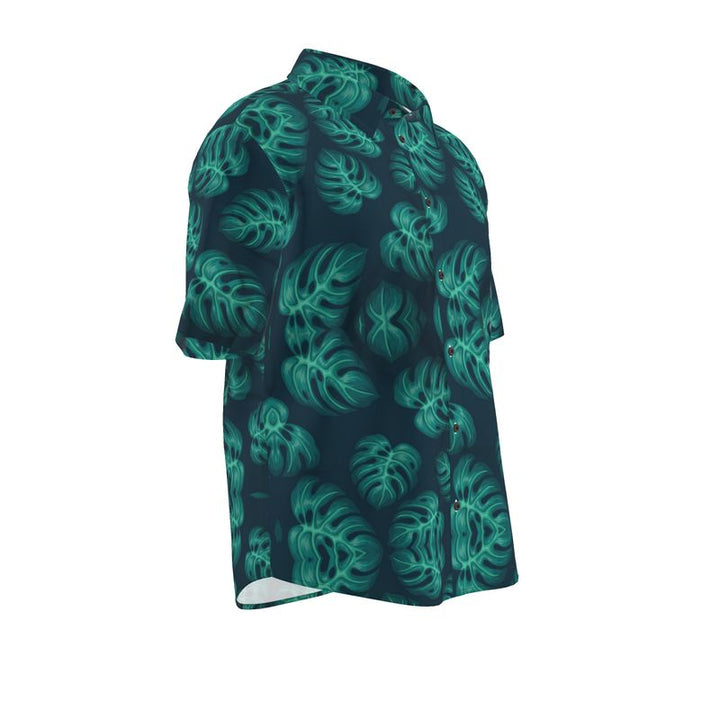 Tropical Glow Shirt – Jungle Blur Edition | Solenriz - Rizzlly