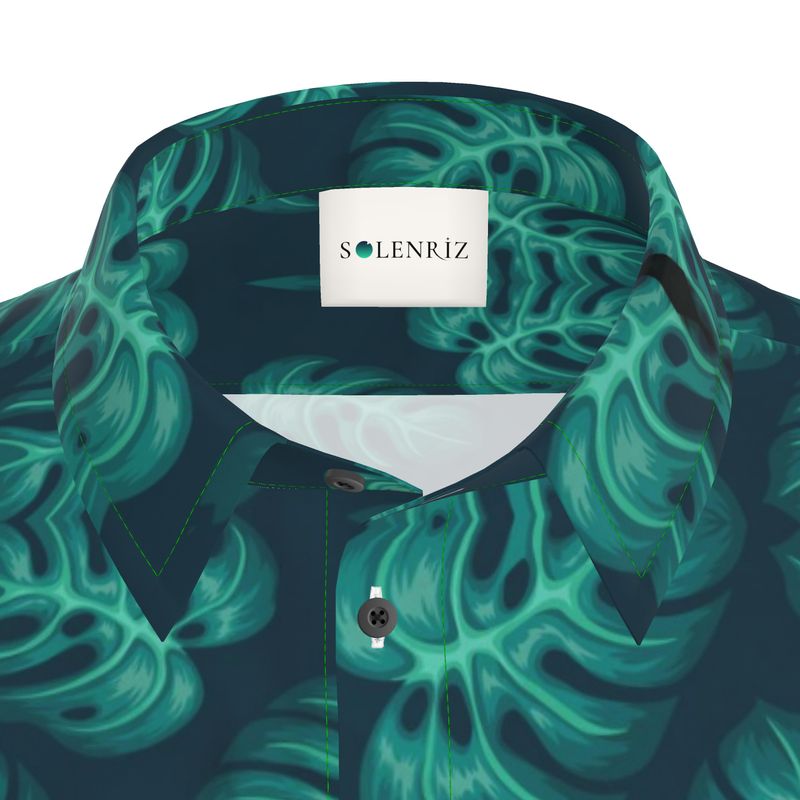 Tropical Glow Shirt – Jungle Blur Edition | Solenriz - Rizzlly