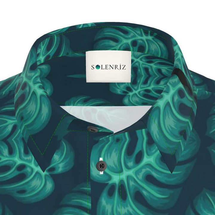 Tropical Glow Shirt – Jungle Blur Edition | Solenriz - Rizzlly
