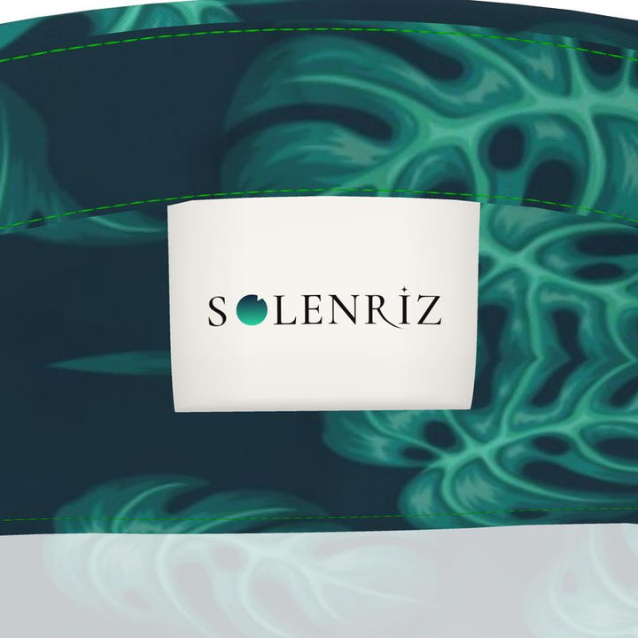 Tropical Glow Shirt – Jungle Blur Edition | Solenriz - Rizzlly