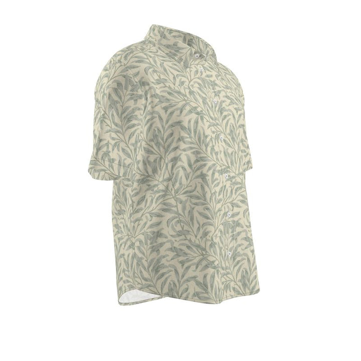 Botanical Whisper Leaf Shirt | Solenriz