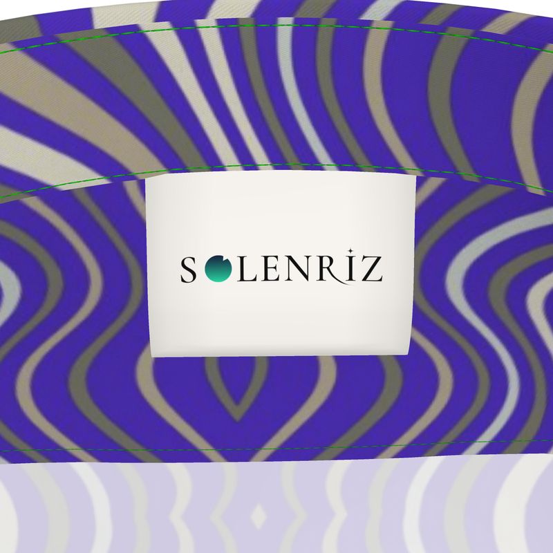 Men’s Purple Wave Short-Sleeve Shirt | Solenriz