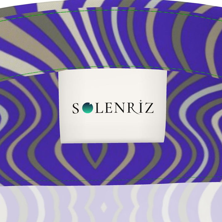 Men’s Purple Wave Short-Sleeve Shirt | Solenriz