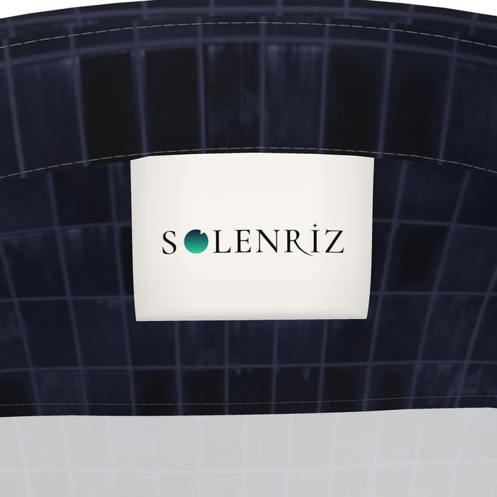 Men’s Deep Navy Grid Short-Sleeve Shirt | Solenriz - Rizzlly