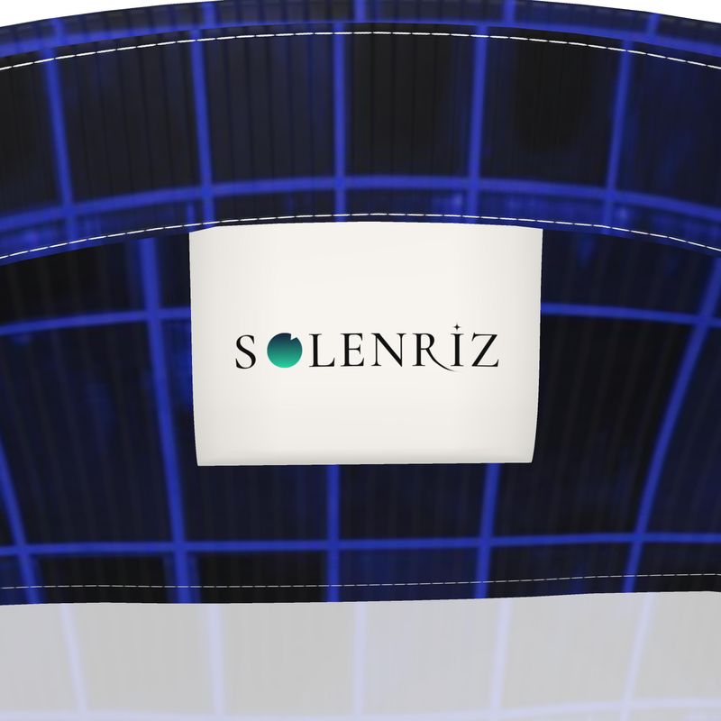Men’s Cobalt Blue Grid Short-Sleeve Shirt | Solenriz - Rizzlly