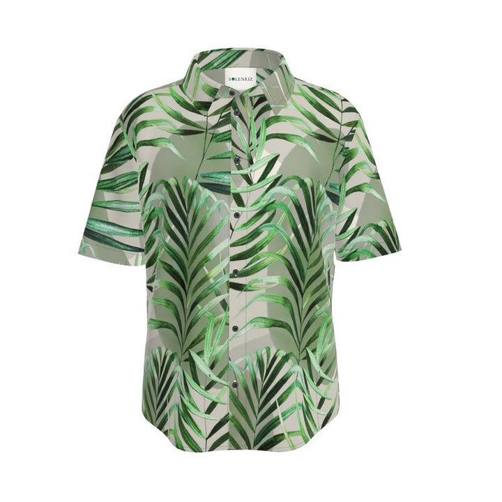 Men’s Short Sleeve Shirt – “Palm Mirage”