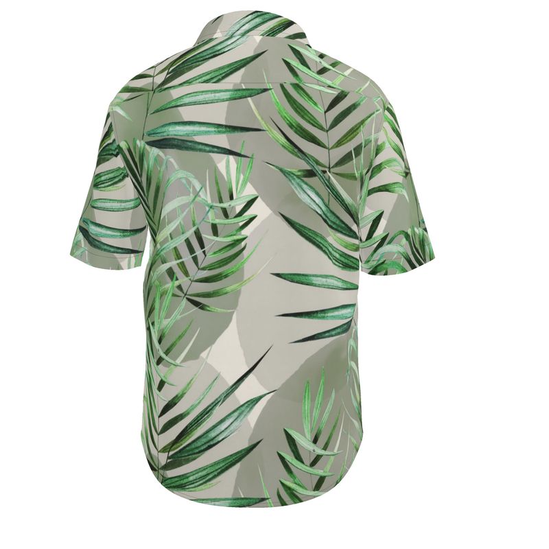Men’s Short Sleeve Shirt – “Palm Mirage”