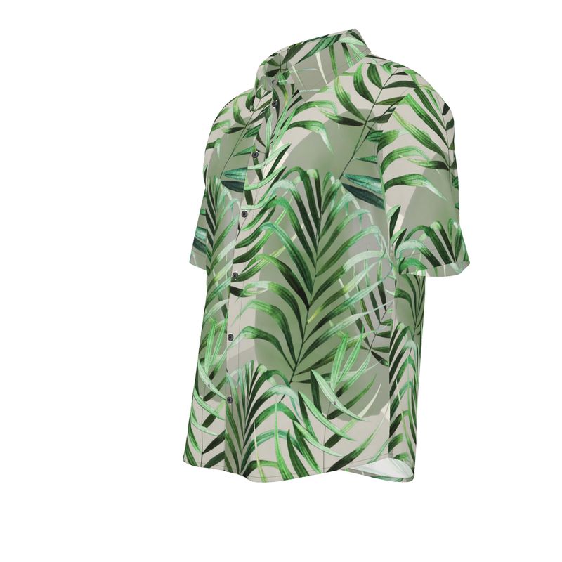 Men’s Short Sleeve Shirt – “Palm Mirage”