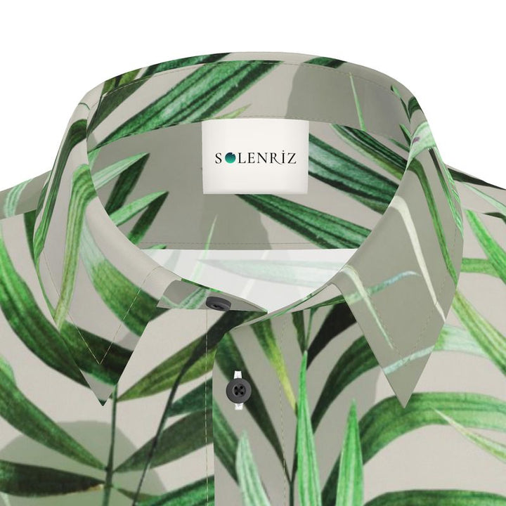 Men’s Short Sleeve Shirt – “Palm Mirage”