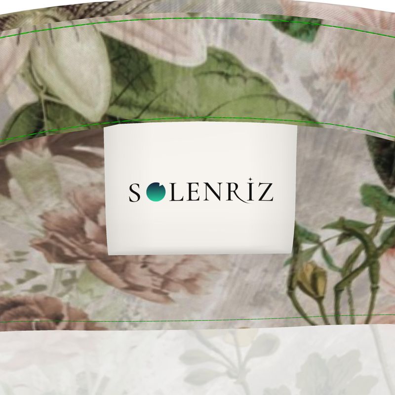 Men’s Blush & Sage Floral Short-Sleeve Shirt | Solenriz - Rizzlly