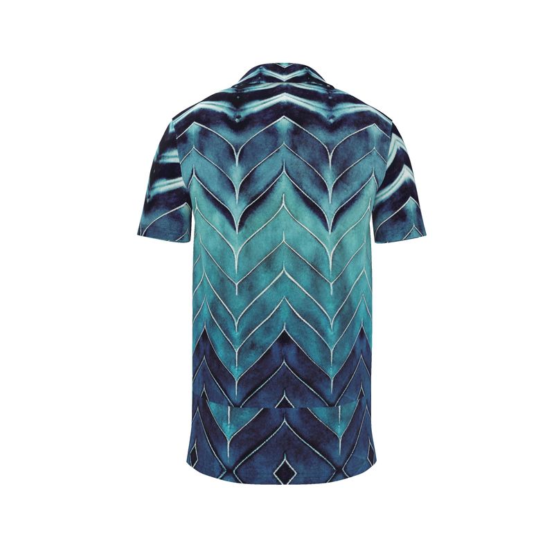 Azure Chevron Polo | Solenriz - Rizzlly