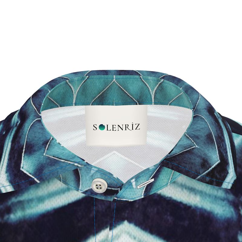 Azure Chevron Polo | Solenriz - Rizzlly