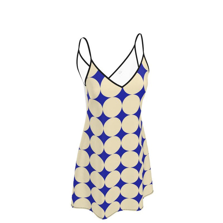 Pattern Slip Dress Midi | Solenriz - Rizzlly