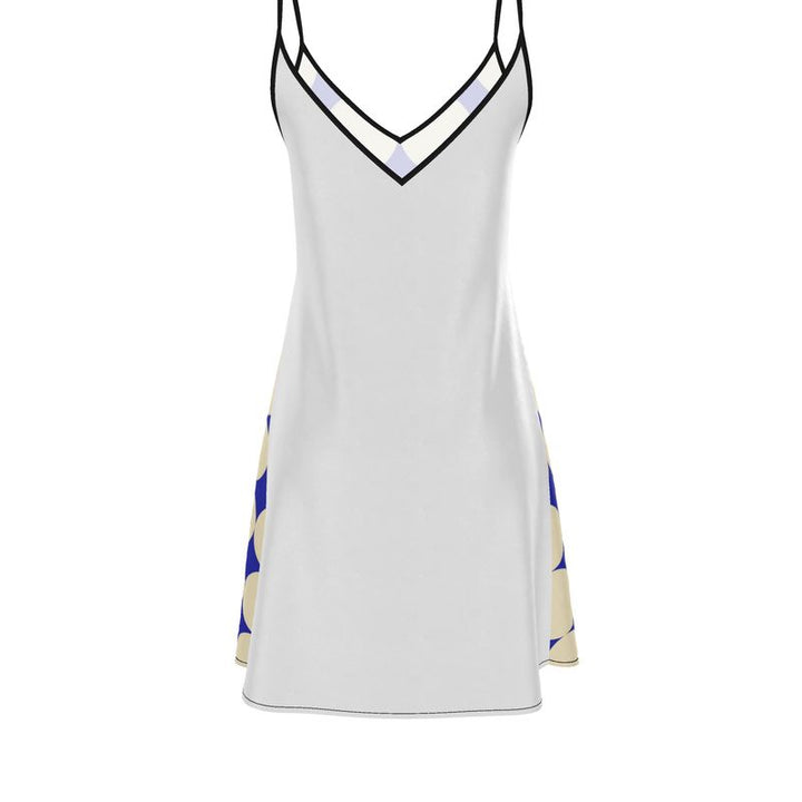 Pattern Slip Dress Midi | Solenriz - Rizzlly