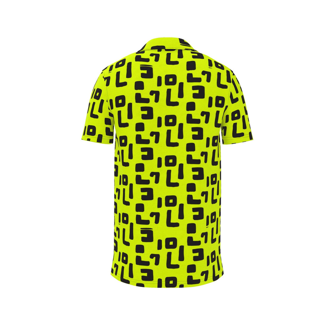 Neon Pattern Polo | Solenriz