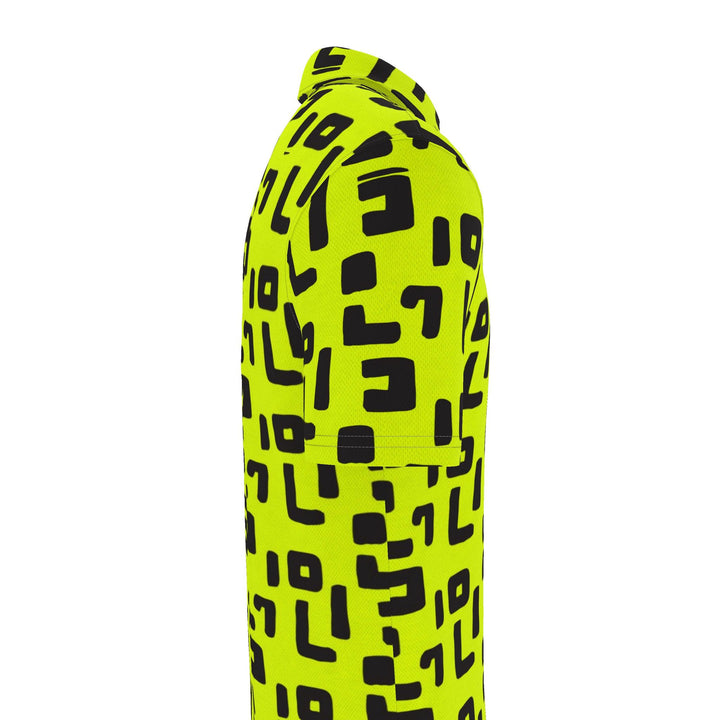 Neon Pattern Polo | Solenriz