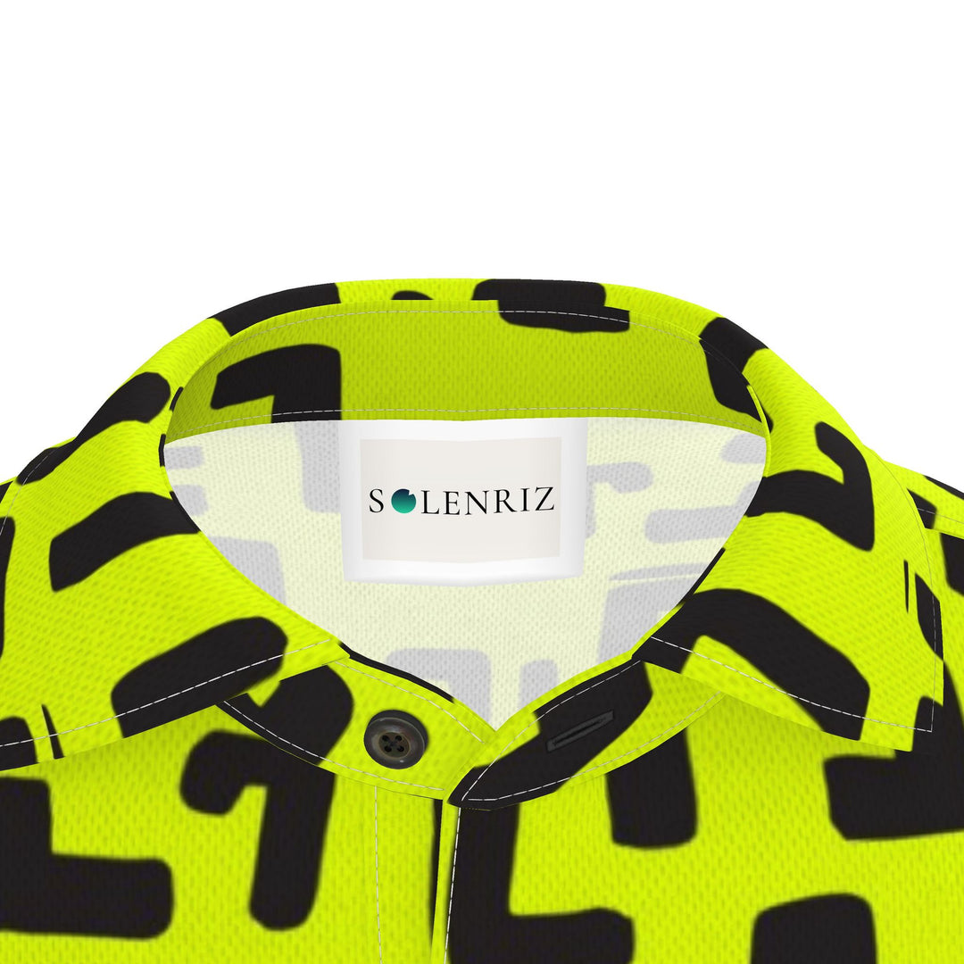 Neon Pattern Polo | Solenriz