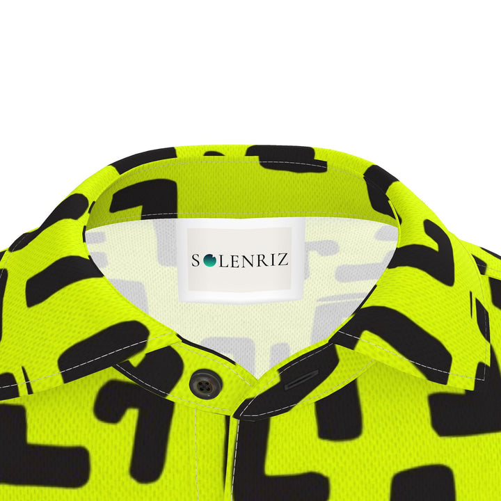 Neon Pattern Polo | Solenriz