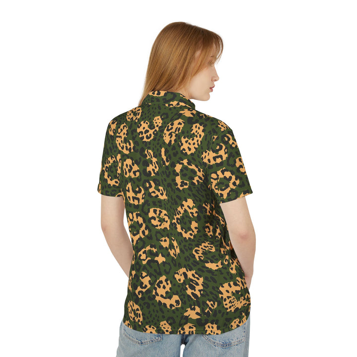 Wild Leopard Polo Shirt | Solenriz