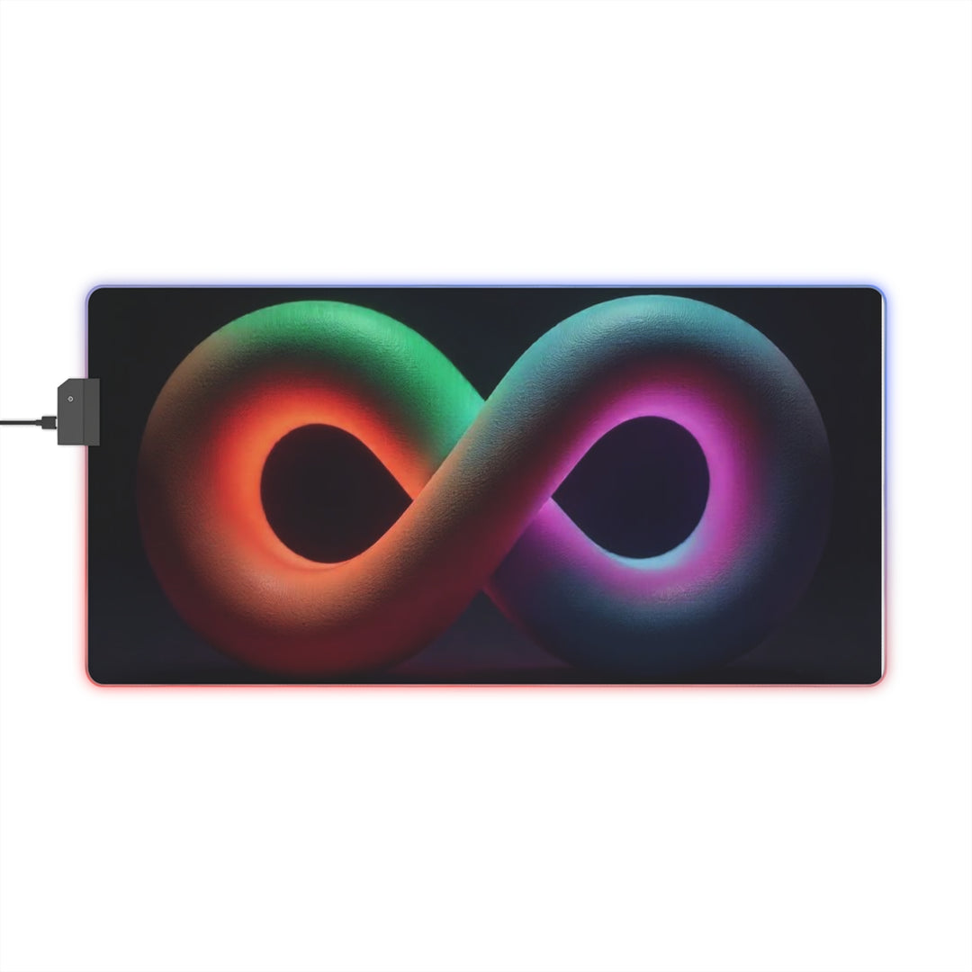 LED Infinity Gaming Mouse Pad