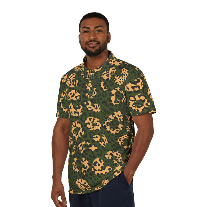 Wild Leopard Polo Shirt | Solenriz